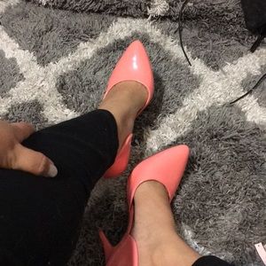 Chic Neon pink heels